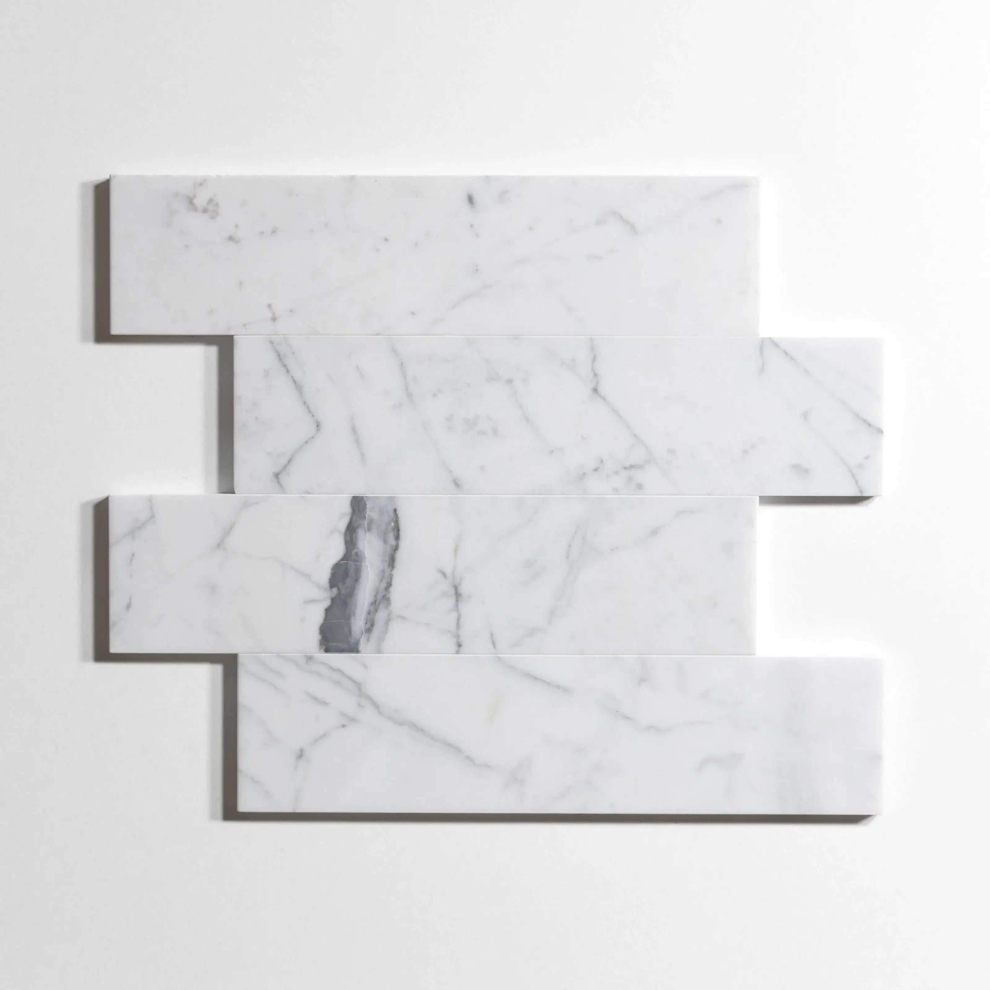 Statuary 3"x12" Polished Marble