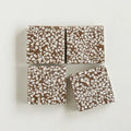 Nutmeg Terrazzo 4"x4" by Tilesofezra