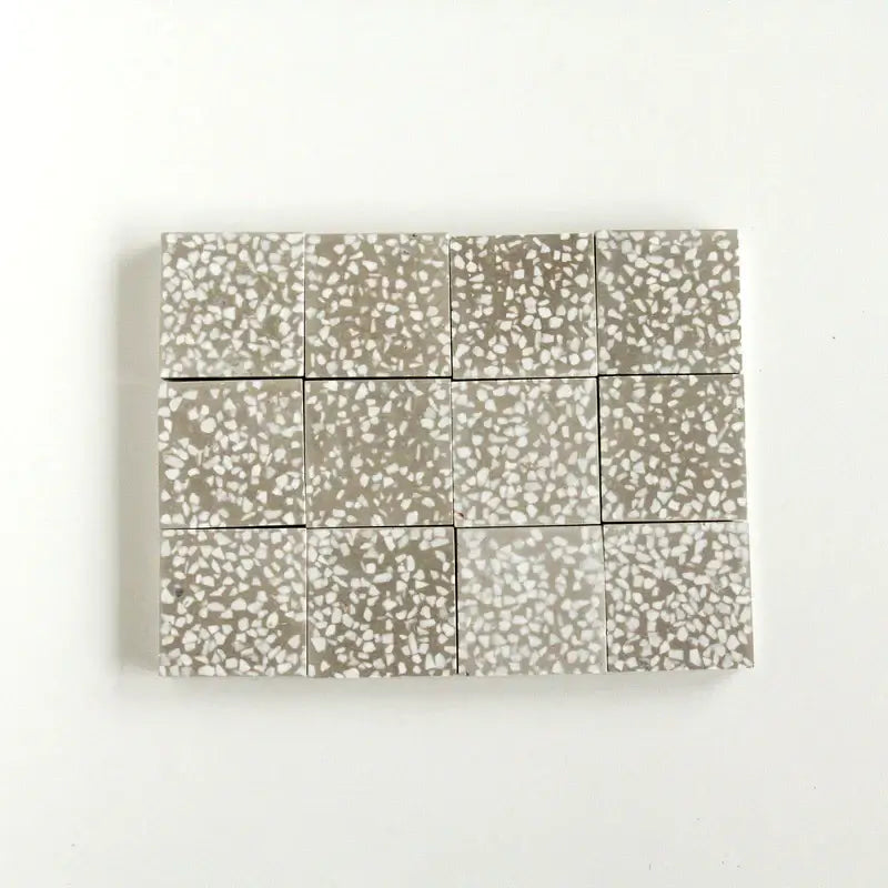 Cinnamon Terrazzo 4"x4" by Tilesofezra