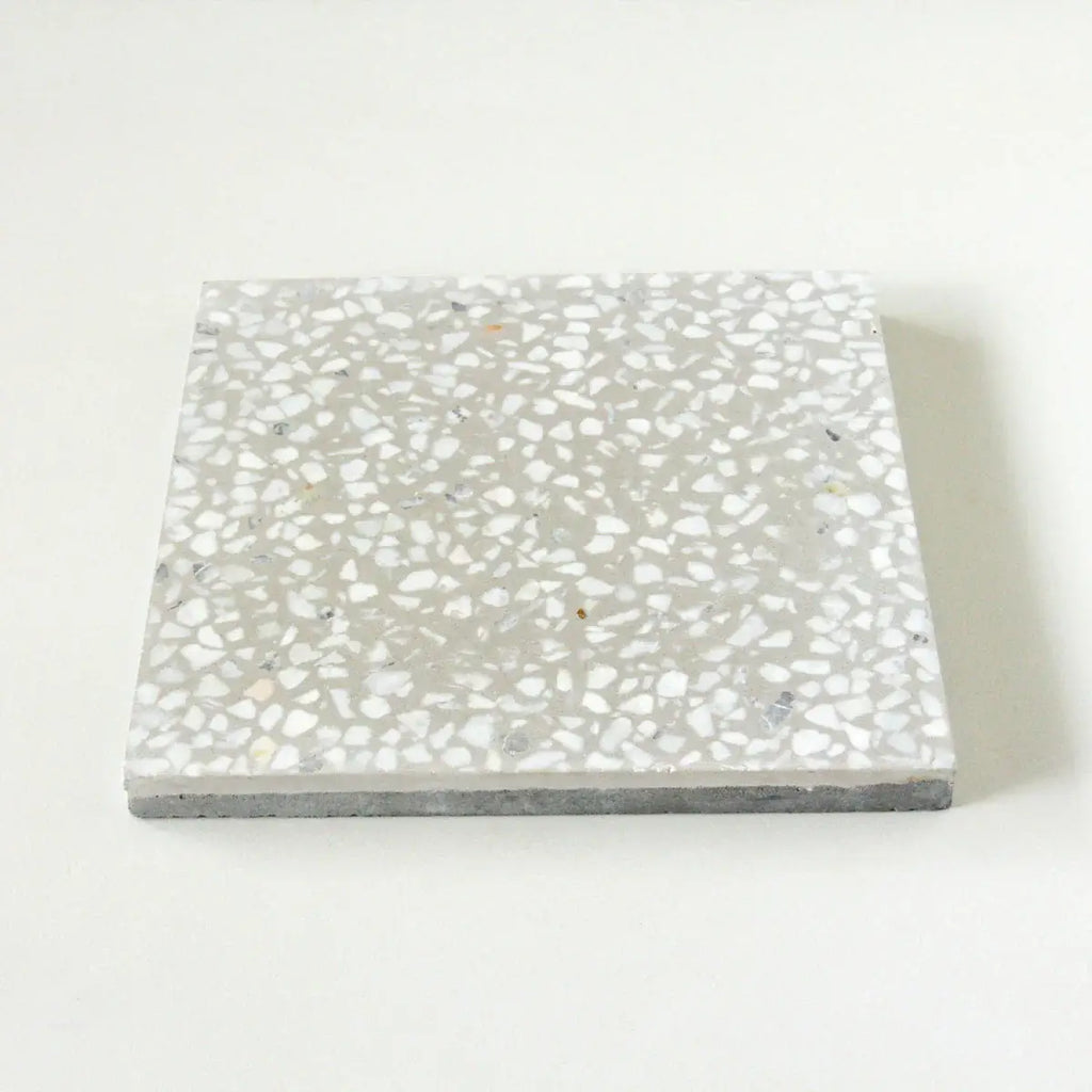 Cinnamon 12"x12" Square Terrazzo Tile by Tilesofezra