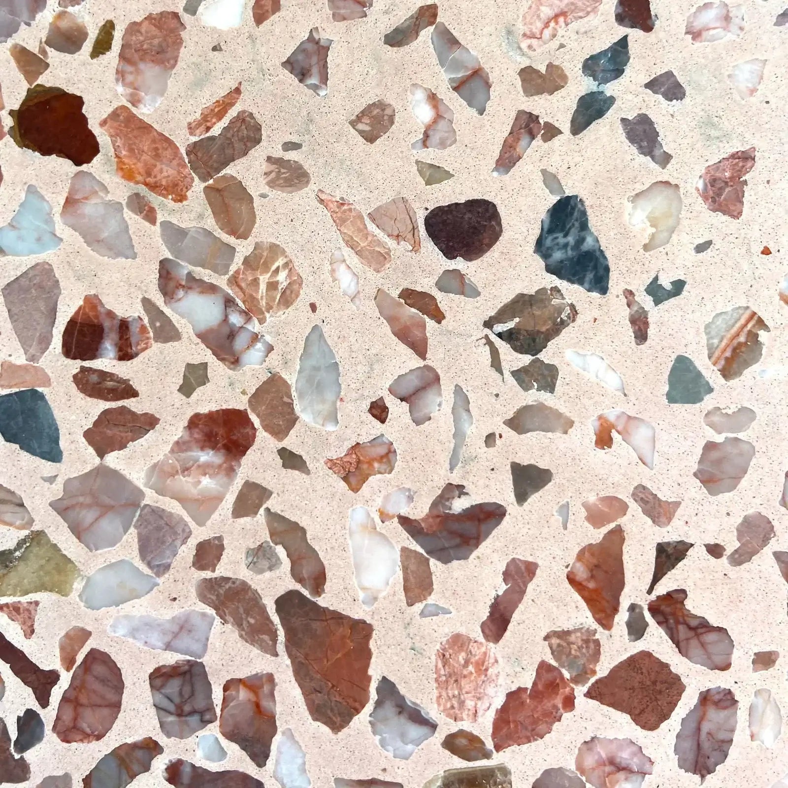Chili 12"x12" Square Terrazzo Tile by Tilesofezra