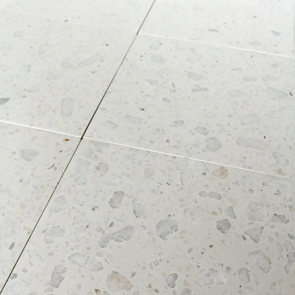 Basmati 12"x12" Square Terrazzo Tile by Tilesofezra