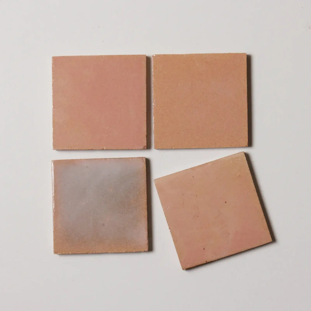 Buff 4"x4" Square Tile by Tilesofezra