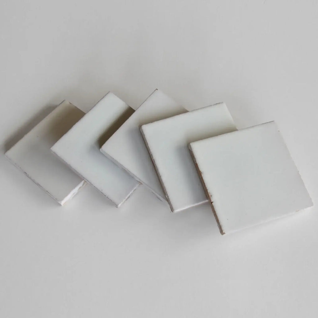 Nieve 4"x4" Square Tile by Tilesofezra