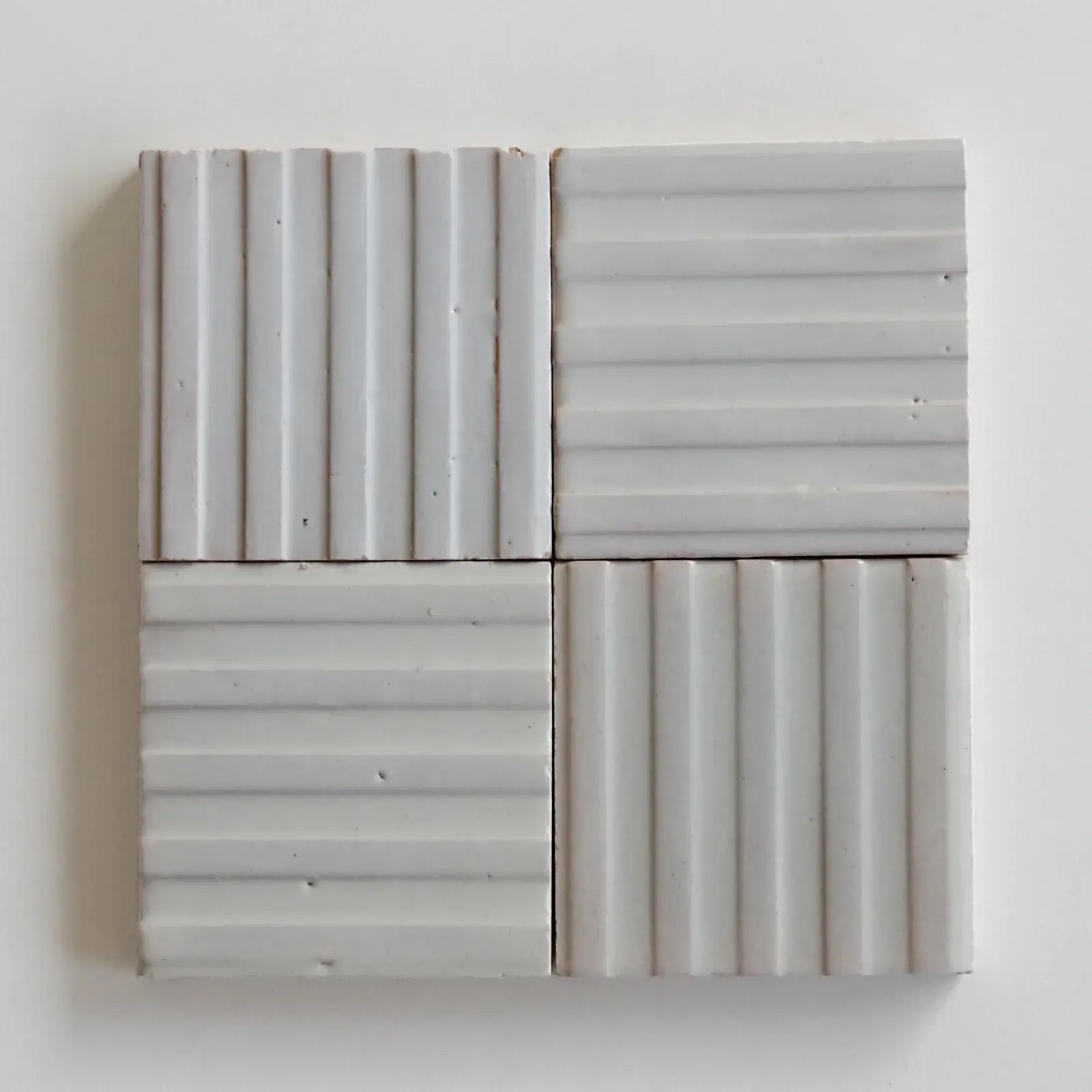 Raki Nieve 4"x4" Square Tile by Tilesofezra