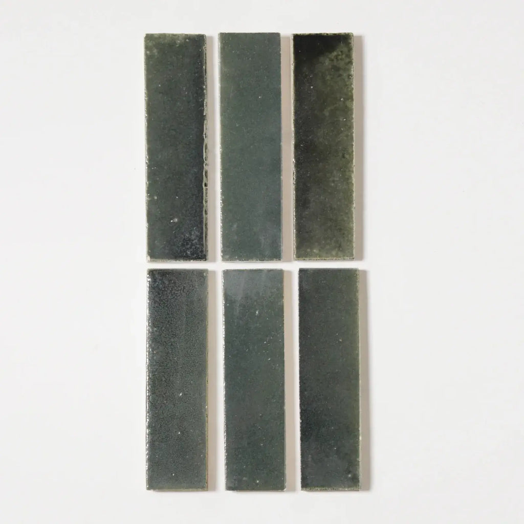 Oscuro 8"x2" Rectangle Tile by Tilesofezra
