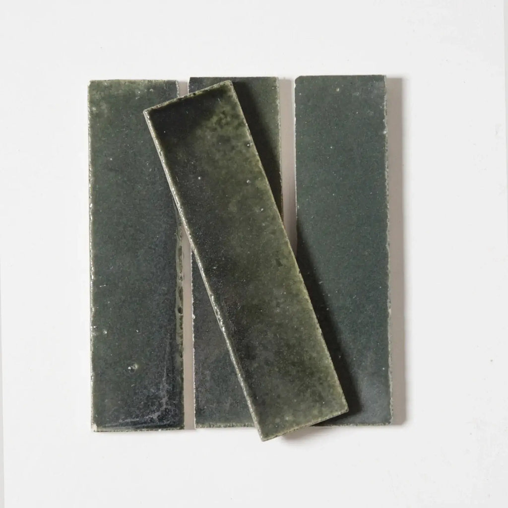 Oscuro 8"x2" Rectangle Tile by Tilesofezra