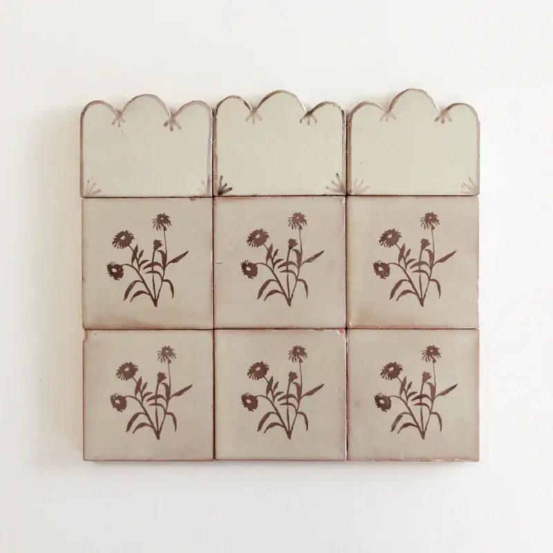 Tres Chocolate Border by Tilesofezra
