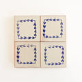 Tulip Azul 4"x4" by Tilesofezra