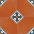 Colonial Doble Terracotta 8x8" Tile