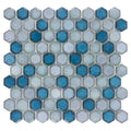Watercolors Glass Mosaic Tile
