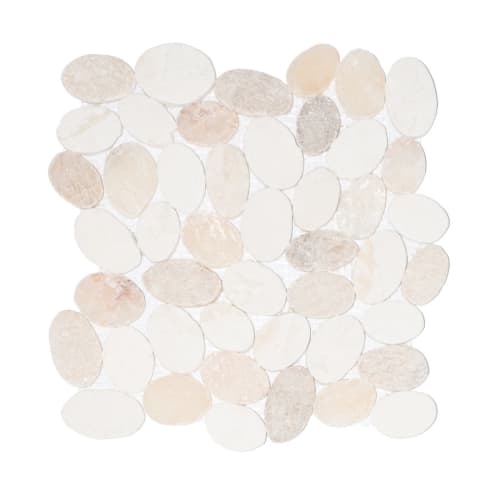 Bulan Mosaic Pebble Tile Collection