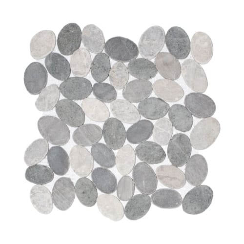 Bulan Mosaic Pebble Tile Collection