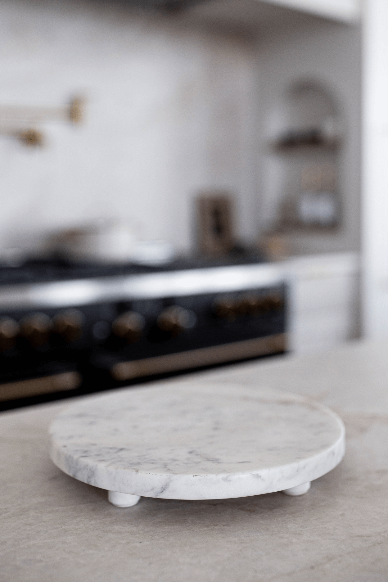 Handcrafted Marble Riser