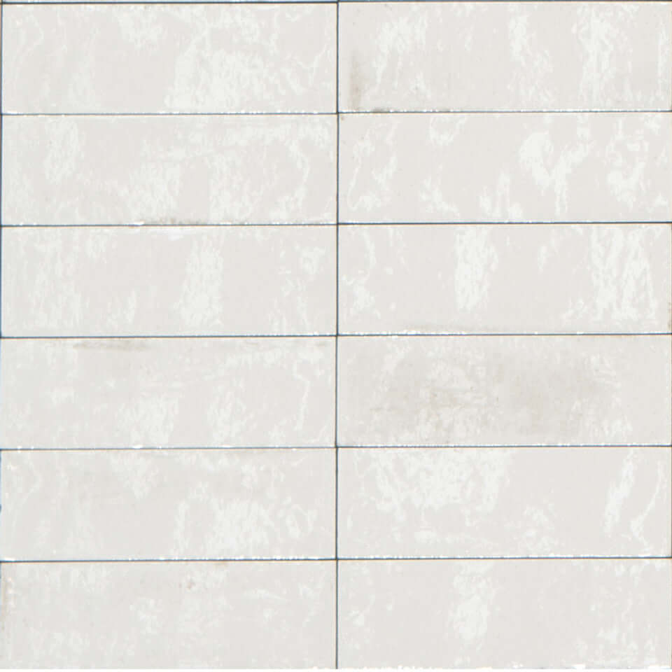 Gleeze Bianco Glossy Porcelain 2"x6"