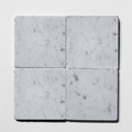 Venatino Carrara 6"x6" Tumbled Marble Tile
