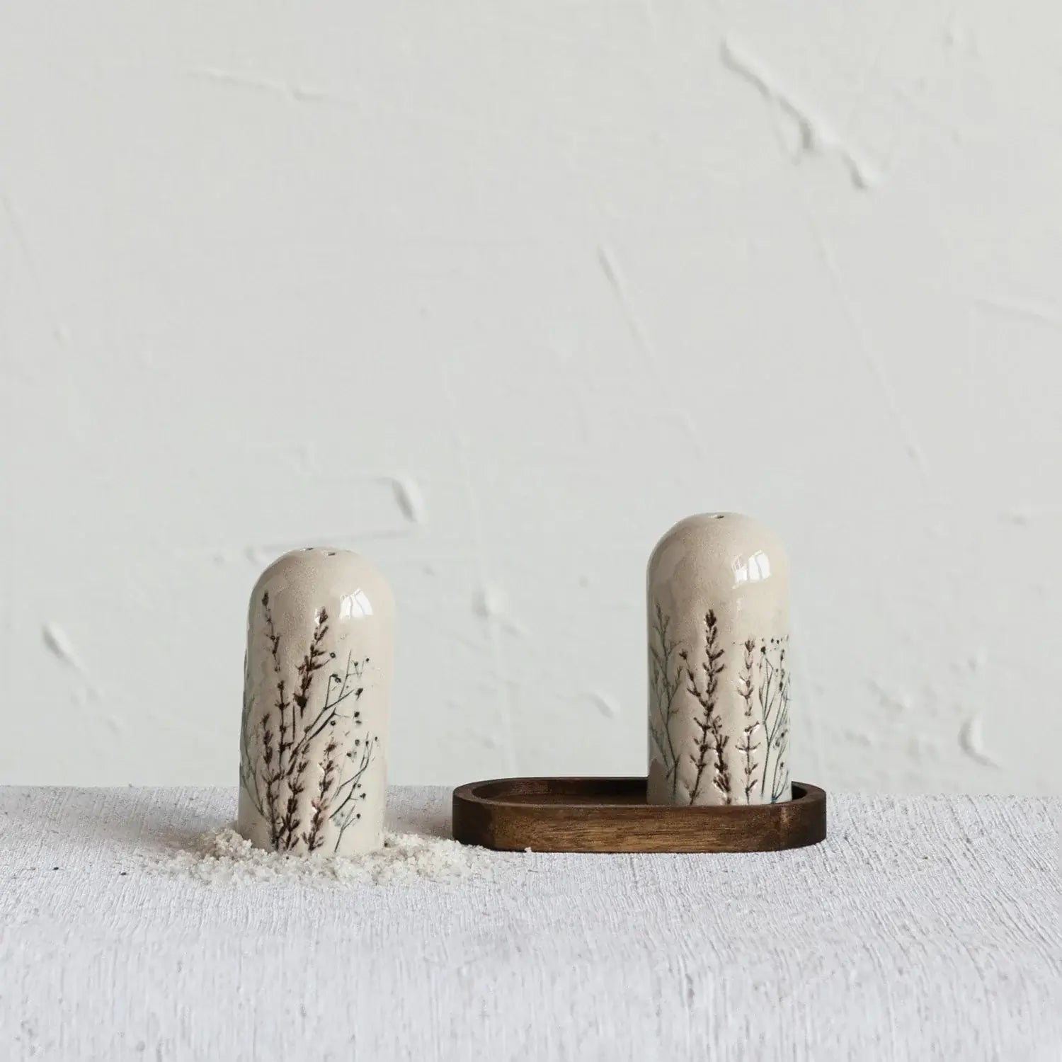 Flora Salt & Pepper Shakers