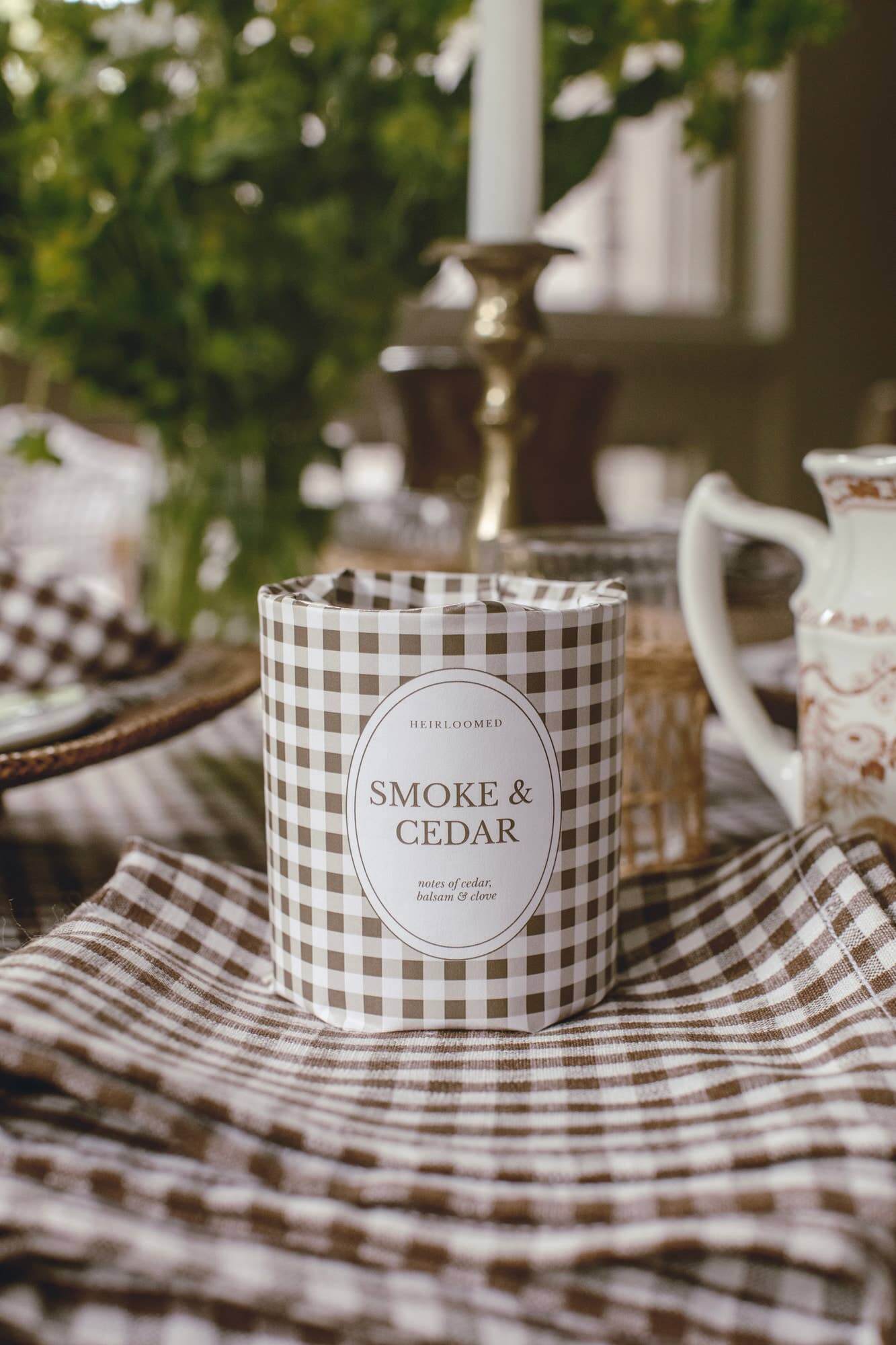 Heirloomed Smoke & Cedar Candle