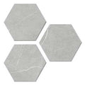 Pietra 5.5”x6.3” Ceramic Hexagon Tile Collection