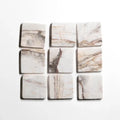 Rosewood 4"x4" Tumbled Marble Tile
