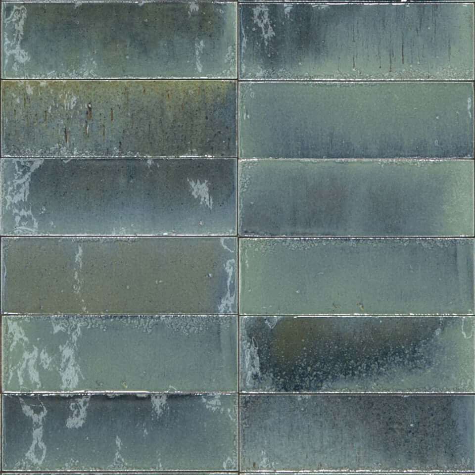 Gleeze Bianco Glossy Porcelain 3"x8"