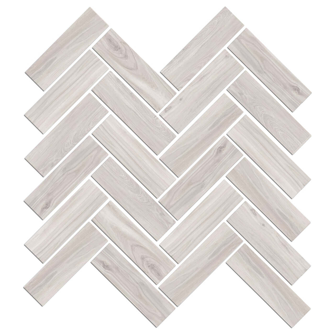 Mood Wood Glazed Herringbone Mosaic Tile 12"x15"